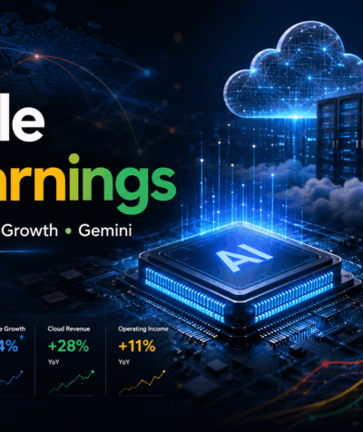 Futuristic AI and earnings report