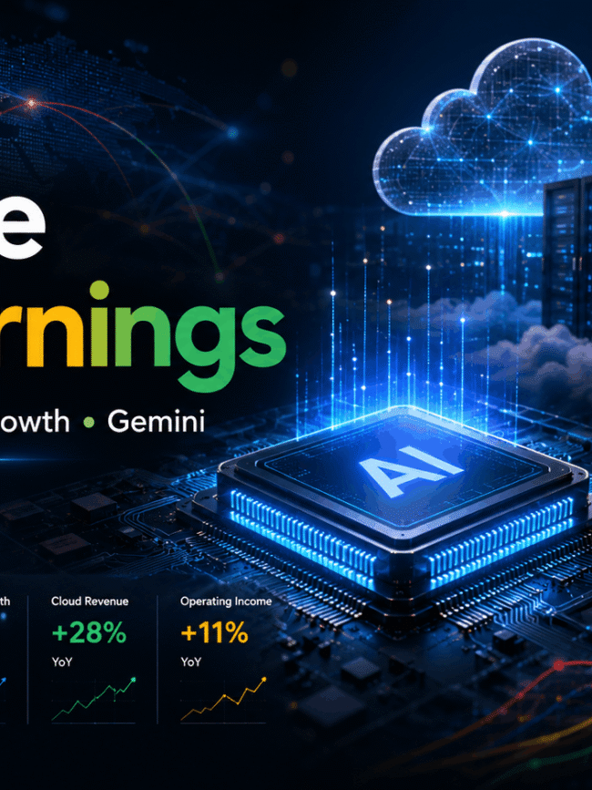 Futuristic AI and earnings report