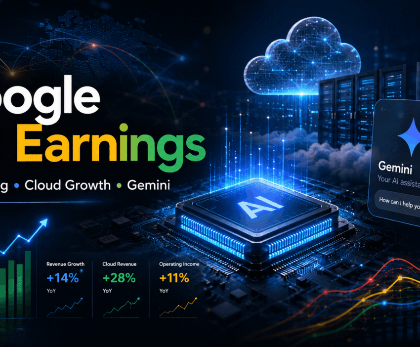 Futuristic AI and earnings report